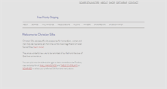 Desktop Screenshot of christiansilks.com